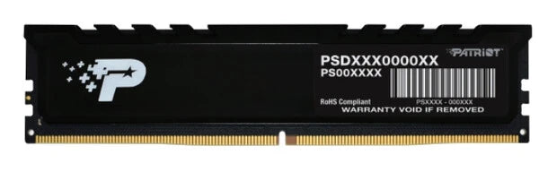 MEMORIA RAM PATRIOT SIGNATURE PREMIUM UDIMM DDR4 16GB 3200MHZ CL22 PC4-25600 288PIN 1.2V PC (PSP416G3200H1)