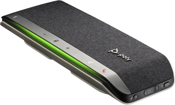ALTAVOZ MANOS LIBRES HP POLY 772C5AA SYNC 40 / ALTAVOZ PORTATIL CONECTIVIDAD USB-A-USB-C Y BLUETOOTH ALCANCE DE MICROFONO 2.5 METROS IP64 BATERIA HASTA 30 HORAS