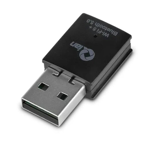 QIAN ADAPTADOR WIFI USB BLUETOOTH 5.0/ 2.4G/5GH DOBLE BANDA QYW-033WB