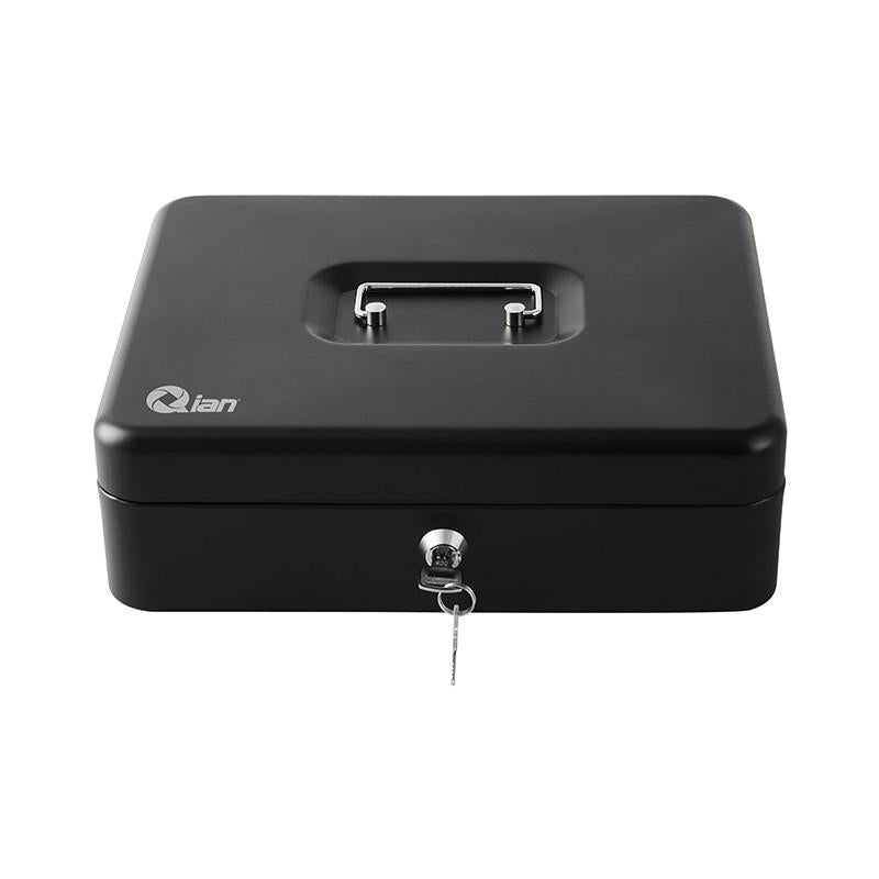 CAJON DE DINERO QIAN CON BANDEJA REMOVIBLE DE DOS NIVELES QOC-143LK