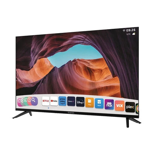 TELEVISION SMART QUARONI WHALE UHD 4K 50 3 HDMI, 2 USB, RCA, OPTICO, 3.5MM 60HZ