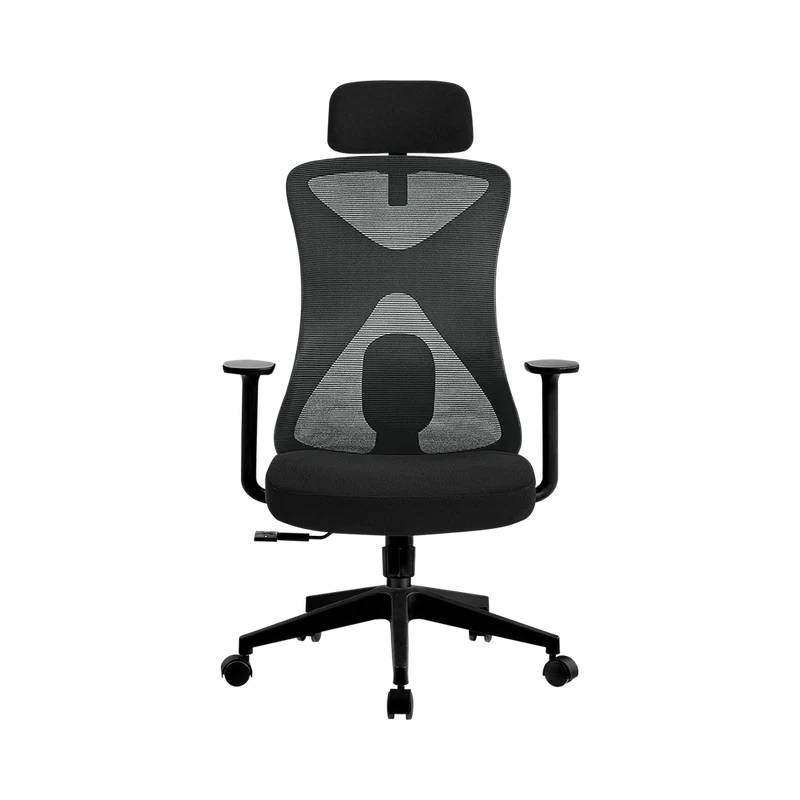 Silla FLOE PRO EC737 ACTECK  ELITE SERIES Silla de Oficina  Ergonómica - Ajuste lumbar, Reposa brazos Fijo, Color  Negro. AC-937238