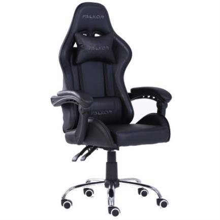 Silla Gamer Ergonómica Modelo Falkor NE-461N Reclinable 135 grados hasta 10 cm Respaldo 80cm Asiento 55cm x 46 cm Altura 125cm z 135 cm -