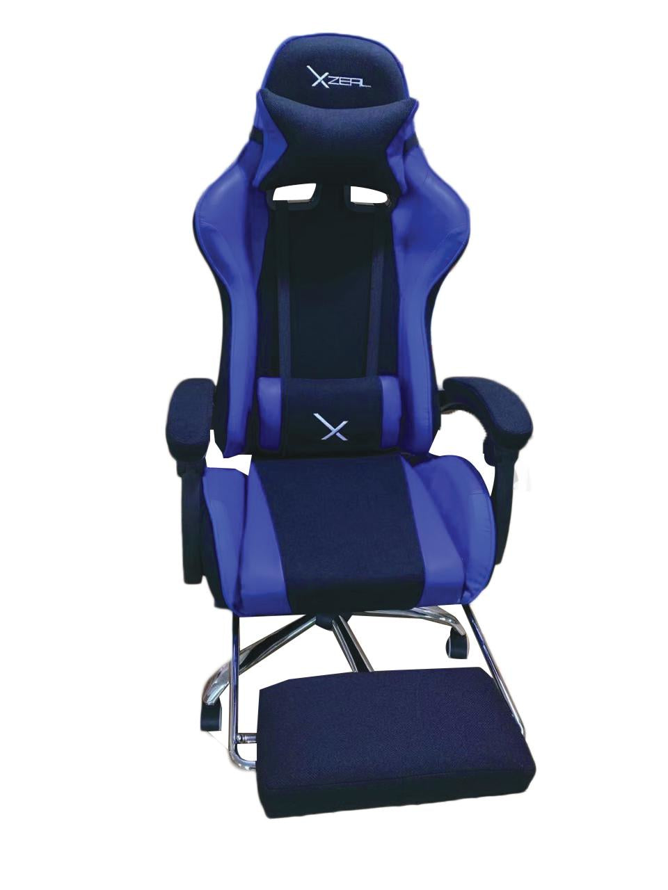 Silla Con Reposapie Azul Xzeal. XXSXZ52Al -