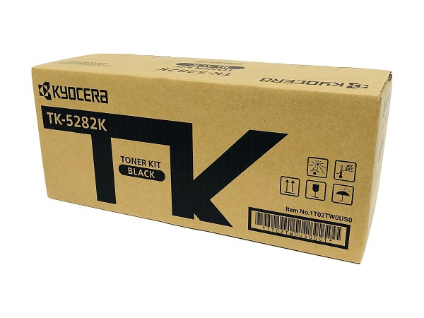 Tóner KYOCERA TK-5282K - 13000 páginas, Negro, ECOSYS P6235cdn