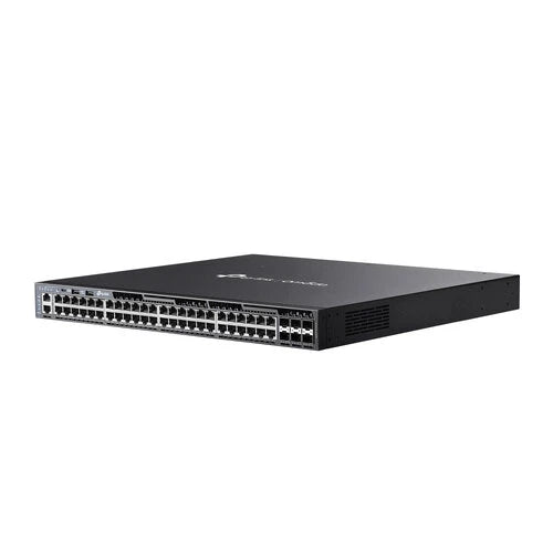 SWITCH TP-LINK OMADA SG6654XHP 48 PUERTOS GIGABIT RJ45 POE 6 PUERTOS SFP A 10G L3 RIP, OSPF, ECMP, VRRP, PIM-DM, PIM-SM, AND DHCP SERVER/RELAY