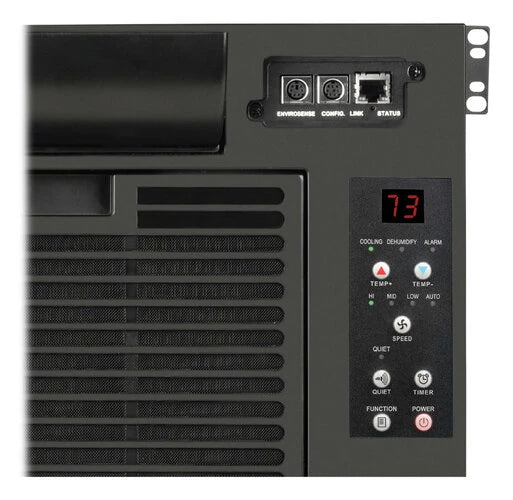 UNIDAD DE AIRE ACONDICIONADO PARA RACKS DE SERVIDORES: 9,000 BTU (2.7 KW), 120 V, REFRIGERANTE R32, RACK DE 8U, COLOR NEGRO TRIPP-LITE SERIES