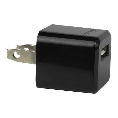 CARGADOR DE PARED VORAGO 1xUSB  2.0 NEGRO AU-105-BK