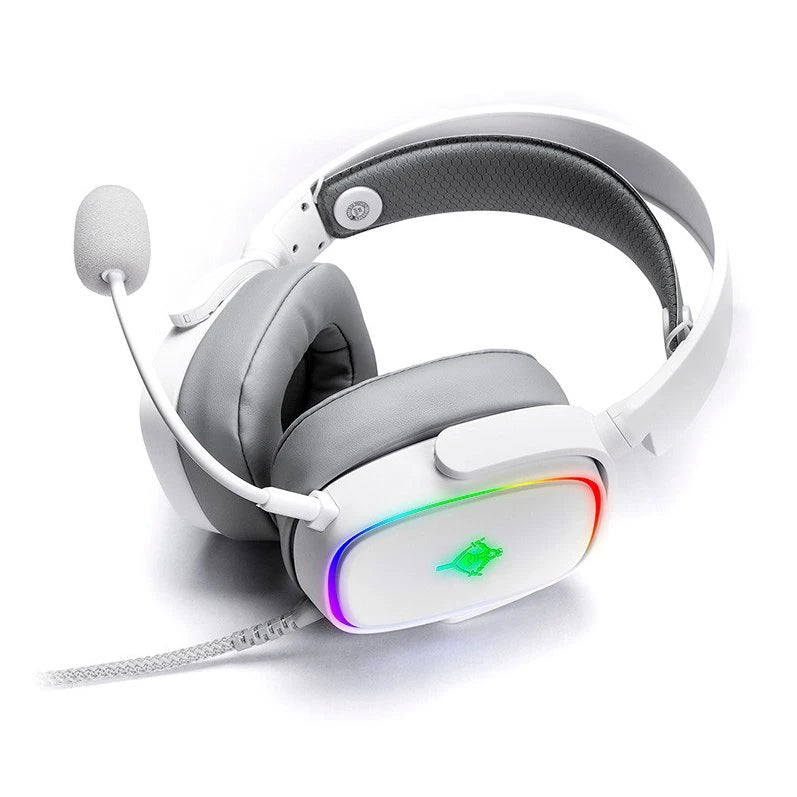 DIADEMA GAMER YEYIAN YDG-33406 PROUD SERIE 3500 RGB/3.5MM/MICRO/BLANCO