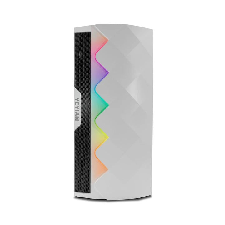 GABINETE BALAM RUSH GAMER MEDIA TORRE DRAGONFLYII GM740 ATX M-ATX MINI-ITX CRISTAL MALLA BLANCO BR-935999