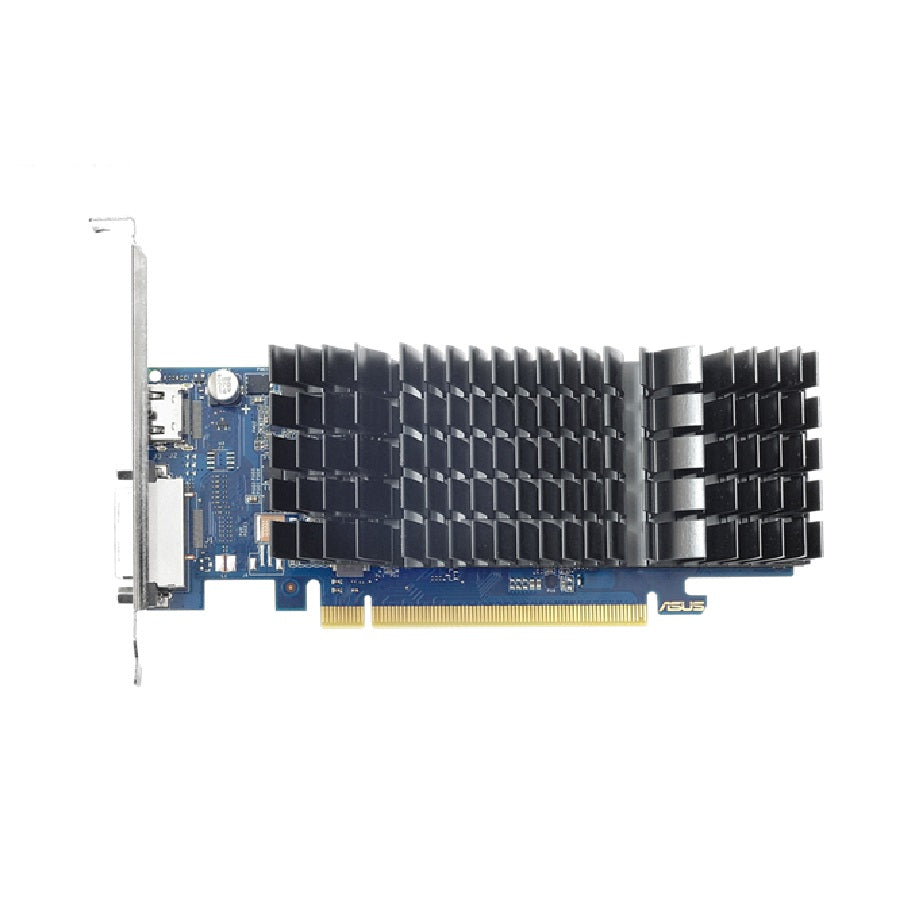 TARJETA DE VIDEO ASUS NVIDIA GT1030 /PCIE X16 3.0 /2GB GDDR5 /HDMI /DVI-D /BAJO PERFIL /GAMA BASICA