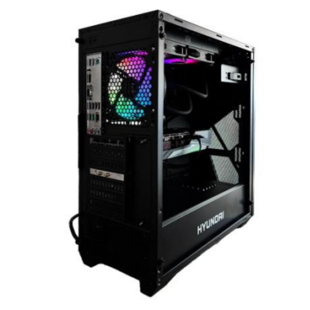 PC Gamer Hyundai Orcus R | AMD Ryzen 5 7600X | RX 7600 8GB | 32GB DDR5 | 1TB SSD NVMe | Enfriamiento Líquido | Wi-Fi | Win 11 Trial