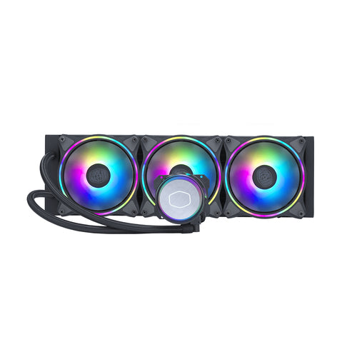 DISIPADOR DE ENFRIAMIENTO LIQUIDO COOLER MASTER MASTERLIQUID ML360 ILLUSION , 3X 120MM, 650-1800RPM