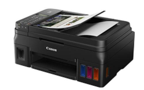 Multifuncional Canon G4110, Inyección de tinta, Impresión a color, 4800 x 1200 DPI, Copia a color, A4, Negro