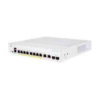 SWITCH CISCO BUSINESS CBS, 8 PUERTOS 10/100/1000 MBPS, ADMINISTRABLE, 2 PUERTOS GIGABIT ETHERNET COMBO, POE