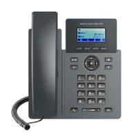 TELFONO IP GRANDSTREAM GRP2601, 2 CUENTAS SIP 2 LINEAS P. LCD 2 PUERTOS 10/100 SOPORTA (EHS) INCLUYE ELIMINADOR DE CORRIENTE (NO POE)