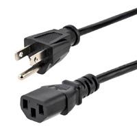 CABLE DE CORRIENTE DE 1M DE ALIMENTACION DE SERVICIO PESADO, CABLE DE ALIMENTACION - NEMA 5-15P A C13 - 15A 125V - 14AWG - UL - STARTECH.COM MOD. PXT101143