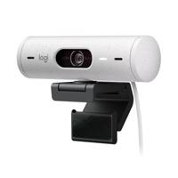 WEBCAM LOGITECH BRIO 500 BLANCO FHD 1080 A 30 FPS AUTO ENFOQUE, MICRÓFONO IA USB-C WIN/MAC OS