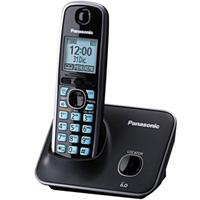 TELEFONO PANASONIC KX-TG4111MEB INALAMBRICO PANTALLA LCD 1.8 COLOR AZUL TECLADO ILUMINADO ALTAVOZ  50 NUMERO EN DIRECTORIO BLOQUEO DE LLAMADAS NO DESEADAS (NEGRO)