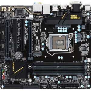 Gigabyte Ultra Durable GA-H170M-D3H Desktop Motherboard - Intel H170 Chipset - Socket H4 LGA-1151 - ATX