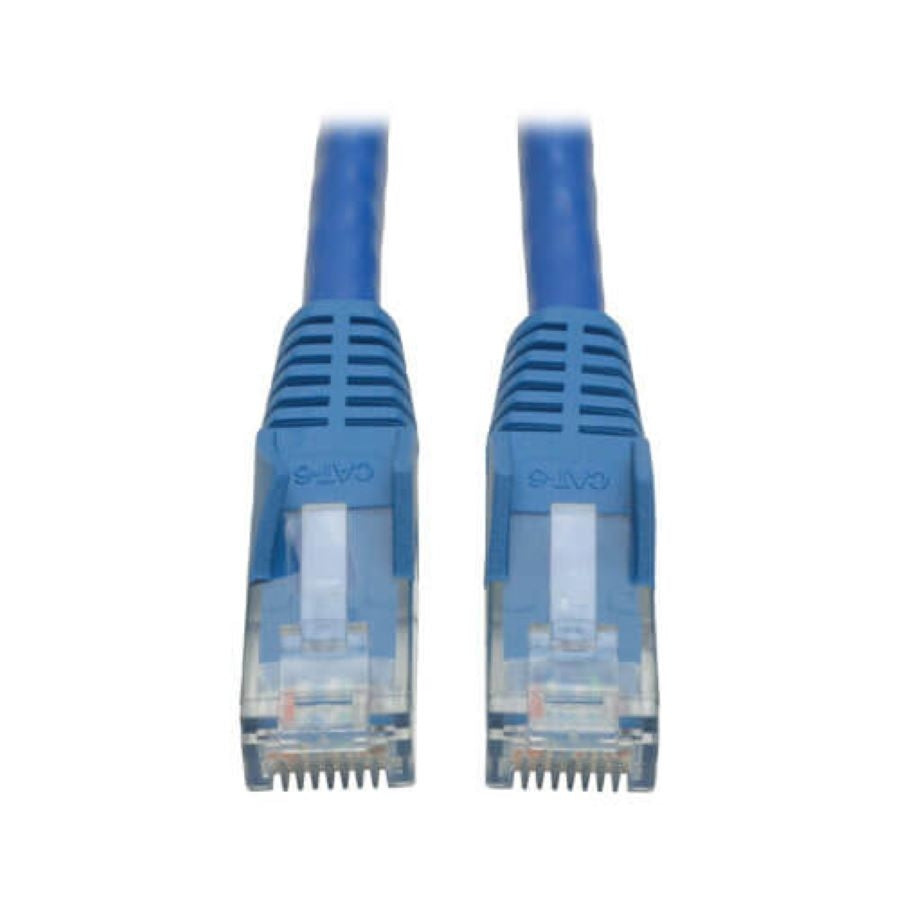 CABLE PATCH TRIPP-LITE (N201-010-BL)  MOLDEADO SNAGLESS CAT6 GIGABIT (RJ45 M/M) - AZUL, DE 3.05 M [10 PIES]. GARANTIA POR 10 AÑOS.